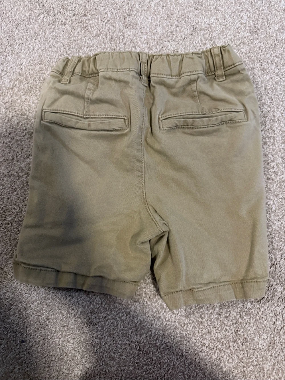 The Children's Place Olive and Khaki Shorts Set
